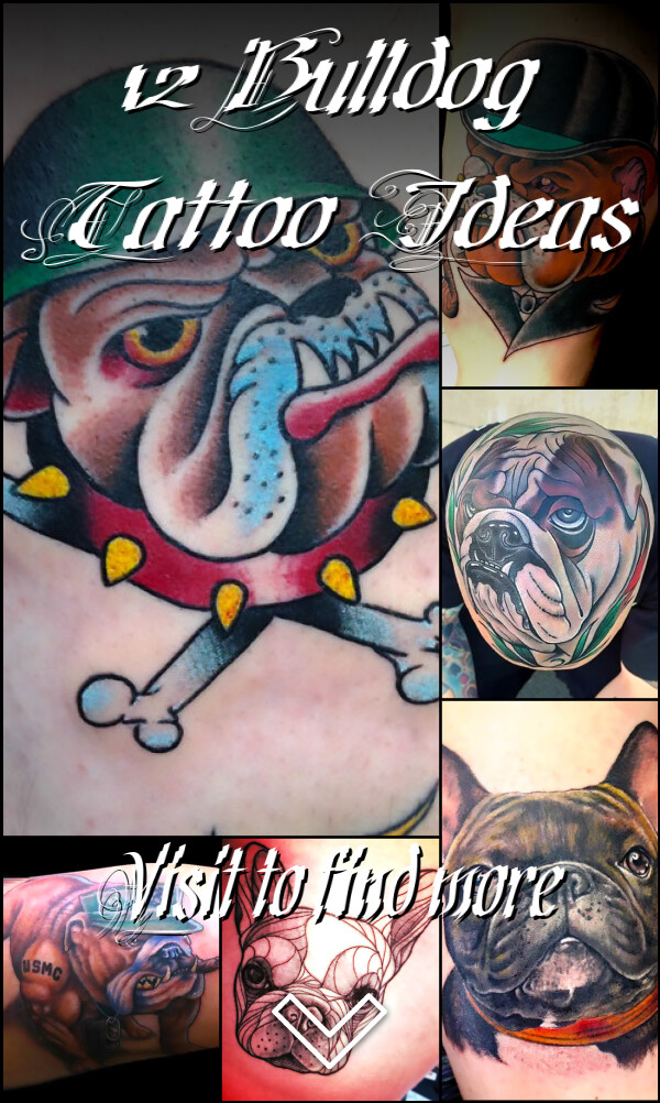 12 Bulldog Tattoo Ideas