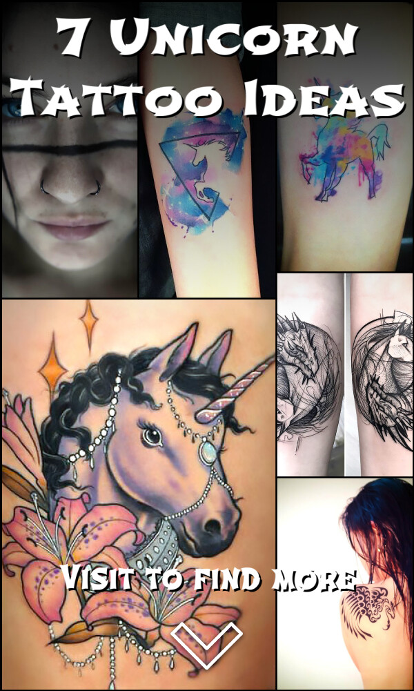 7 Unicorn Tattoo Ideas