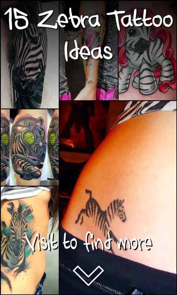 15 Zebra Tattoo Ideas