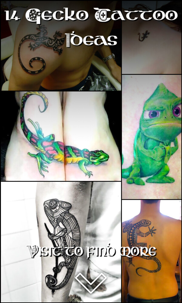 14 Gecko Tattoo Ideas