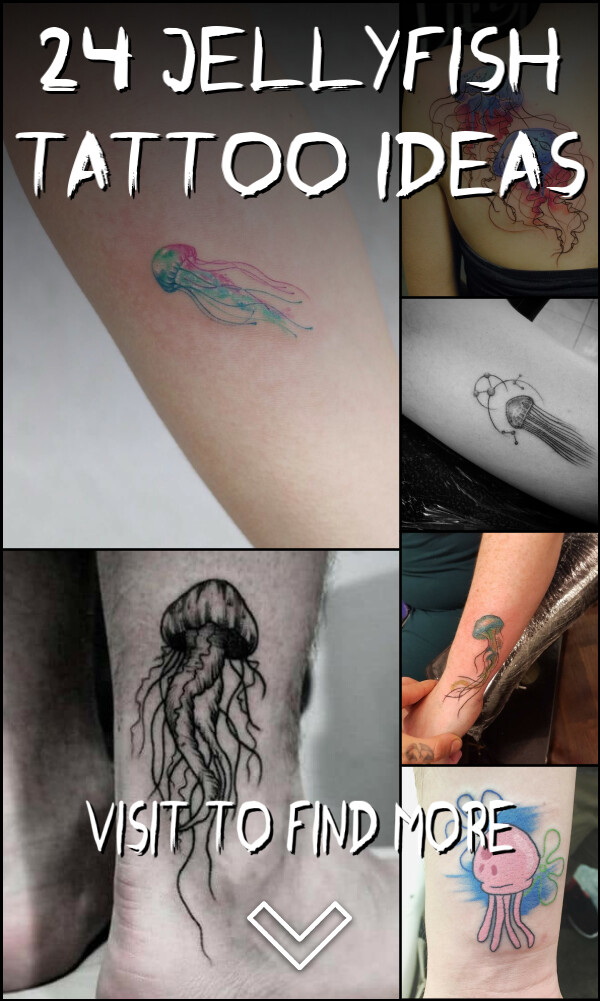 24 Jellyfish Tattoo Ideas