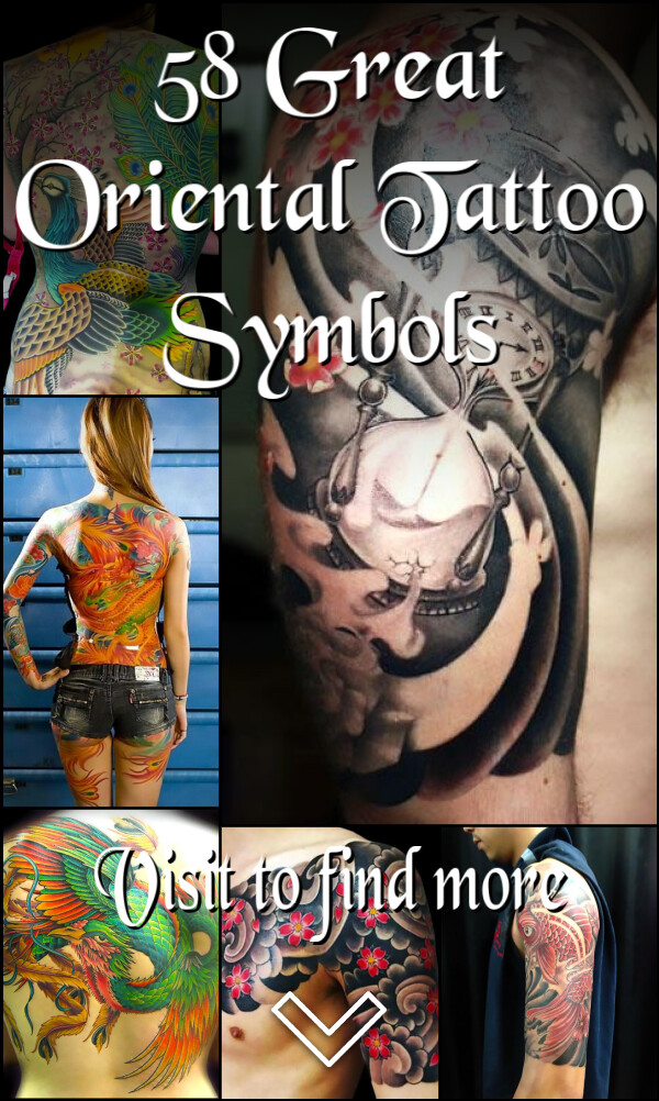 58 Great Oriental Tattoo Symbols