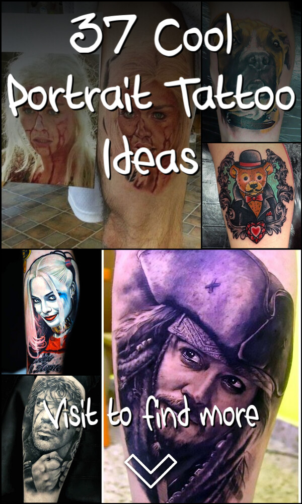 37 Cool Portrait Tattoo Ideas