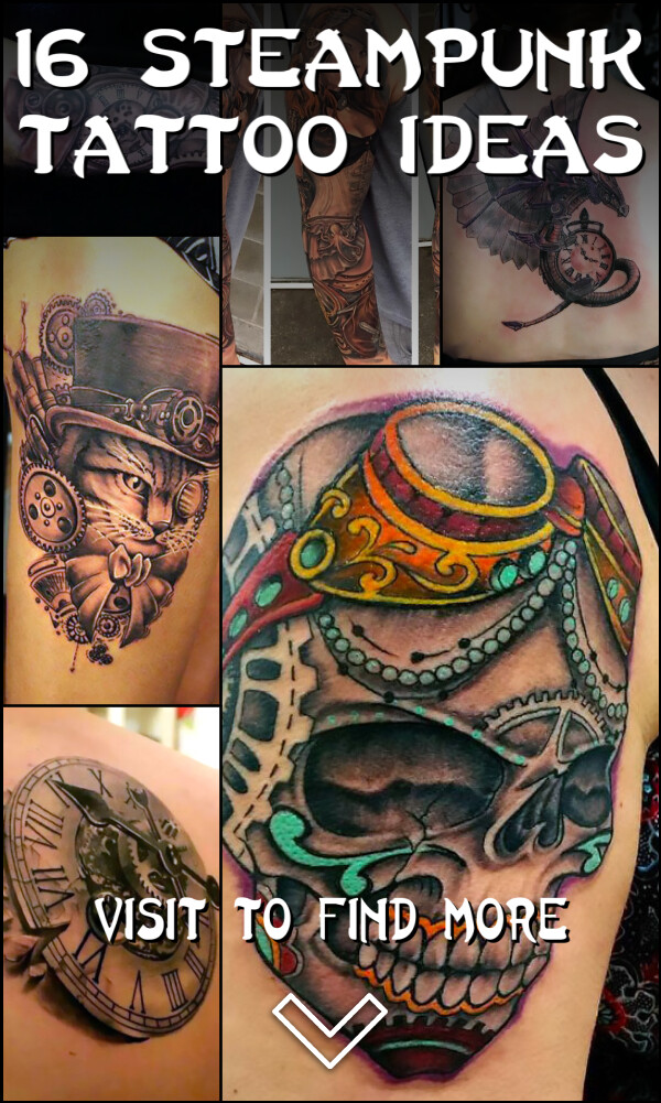 16 Steampunk Tattoo Ideas