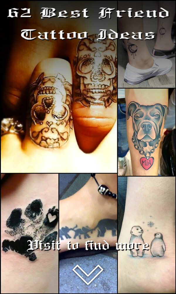 62 Best Friend Tattoo Ideas