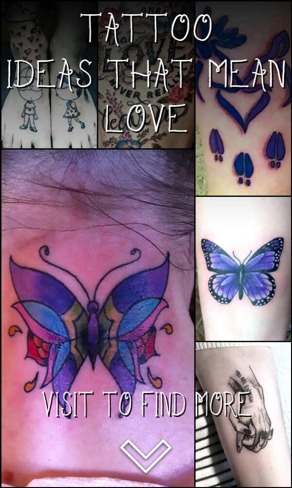 158 Tattoo Ideas that Mean Love