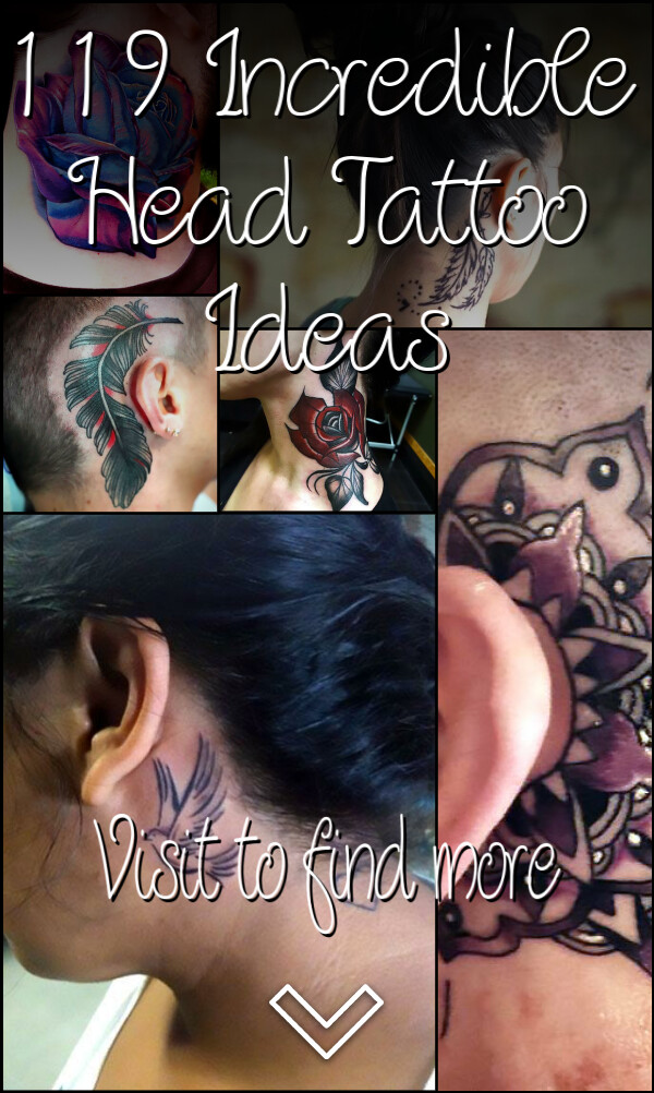 119 Incredible Head Tattoo Ideas