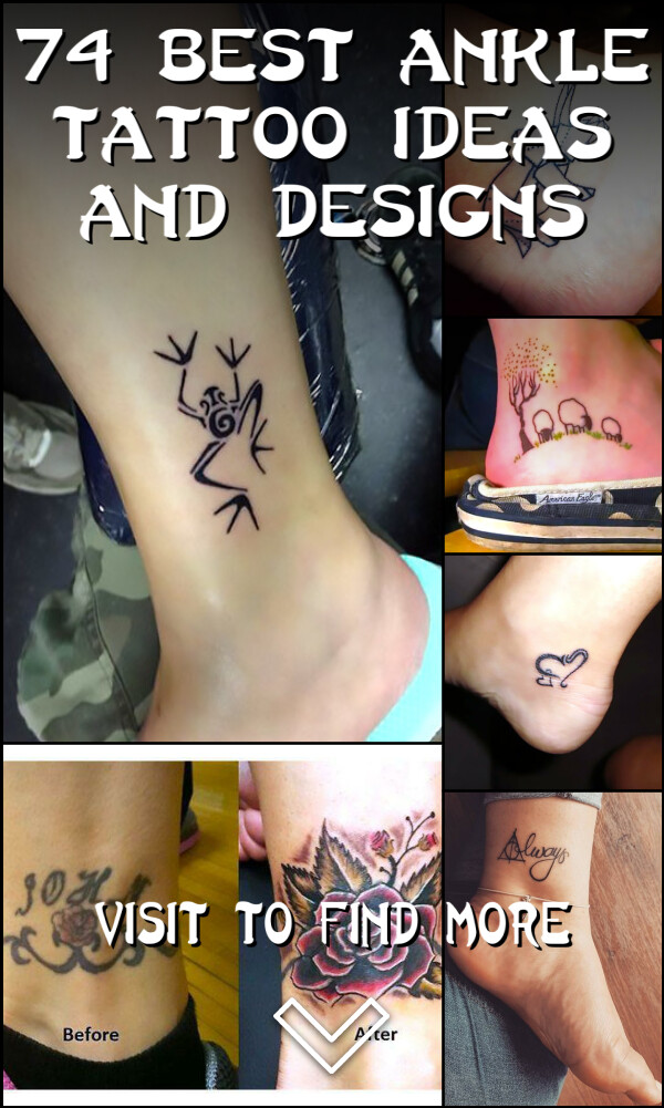 74 Best Ankle Tattoo Ideas and Designs