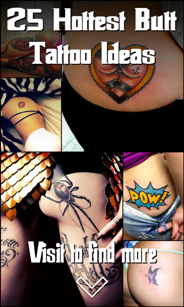 25 Hottest Butt Tattoo Ideas