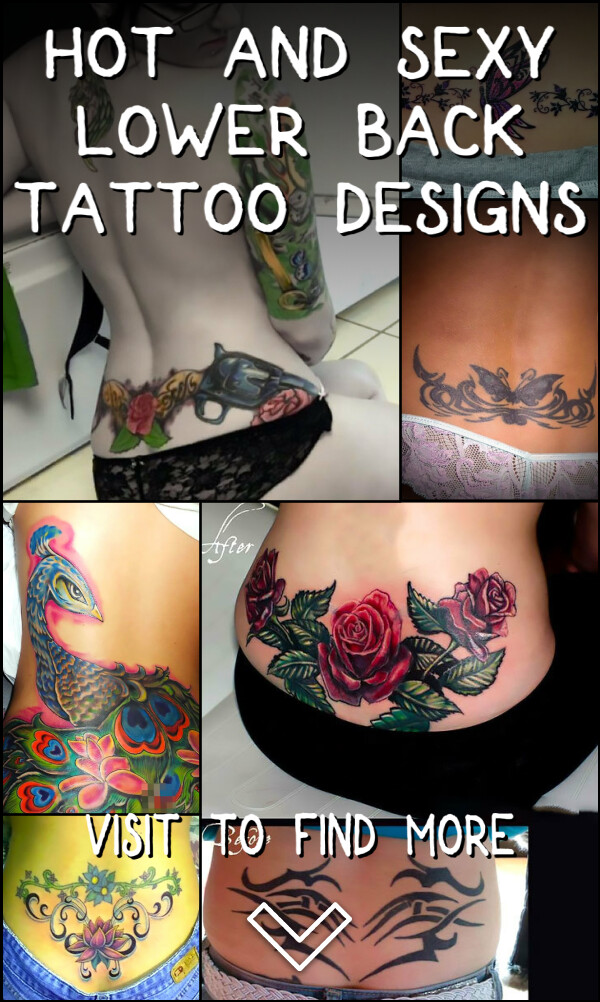 38 Hot and Sexy Lower Back Tattoo Designs