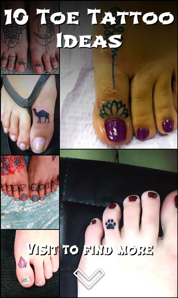 10 Toe Tattoo Ideas