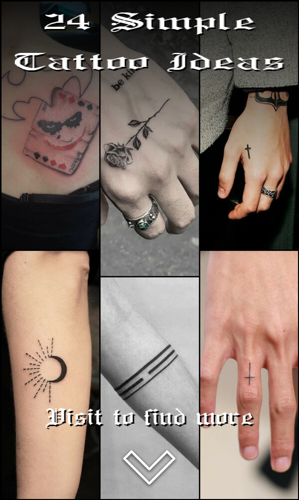 24 Simple Tattoo Ideas