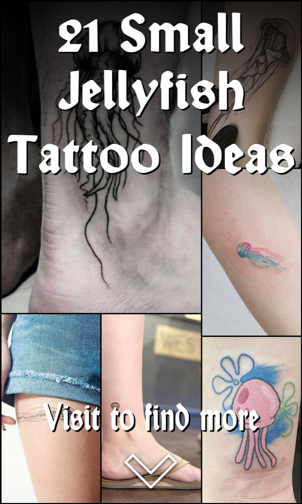 21 Small Jellyfish Tattoo Ideas