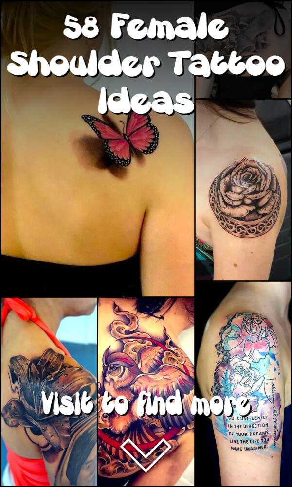 58 Female Shoulder Tattoo Ideas