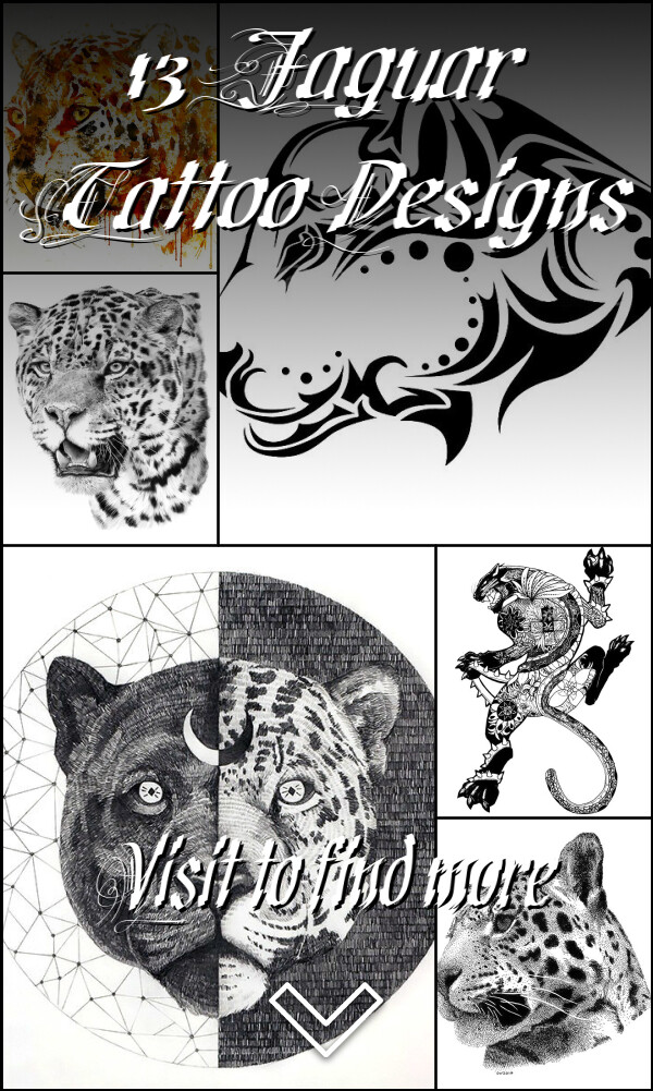 13 Jaguar Tattoo Designs