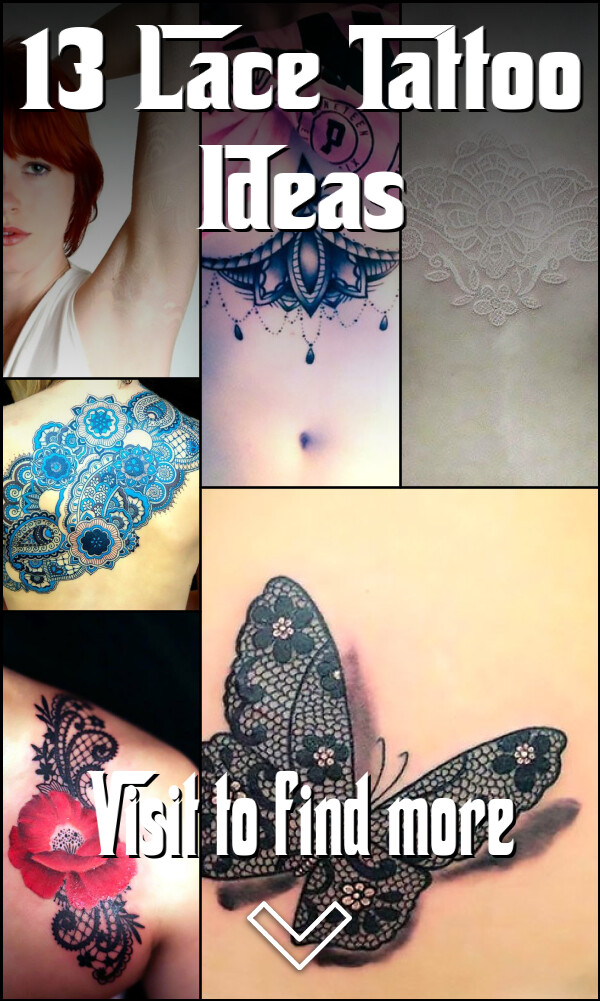 13 Lace Tattoo Ideas