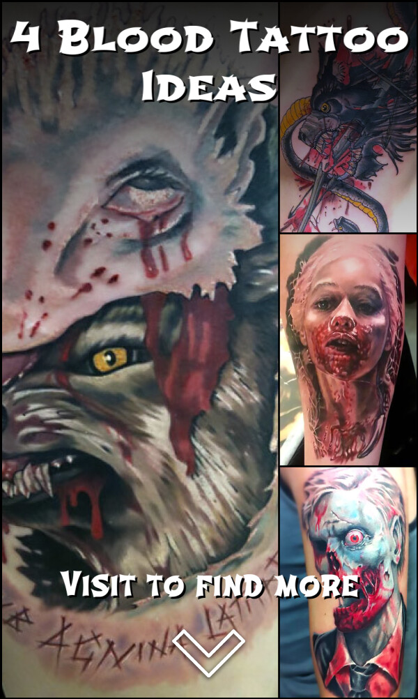 4 Blood Tattoo Ideas