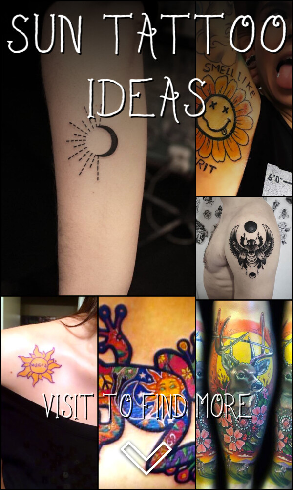 7 Sun Tattoo Ideas