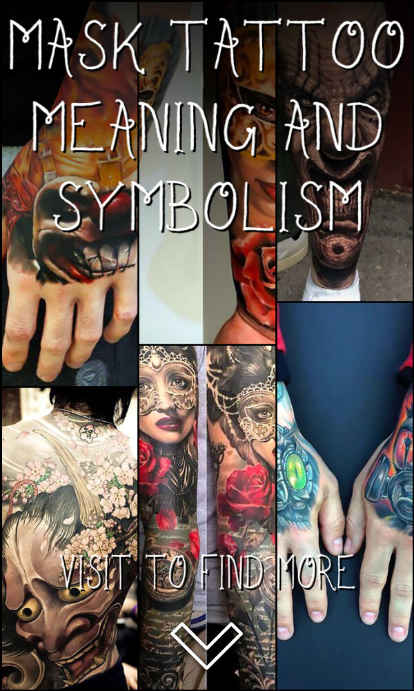 Mask Tattoo Meaning and Symbolism