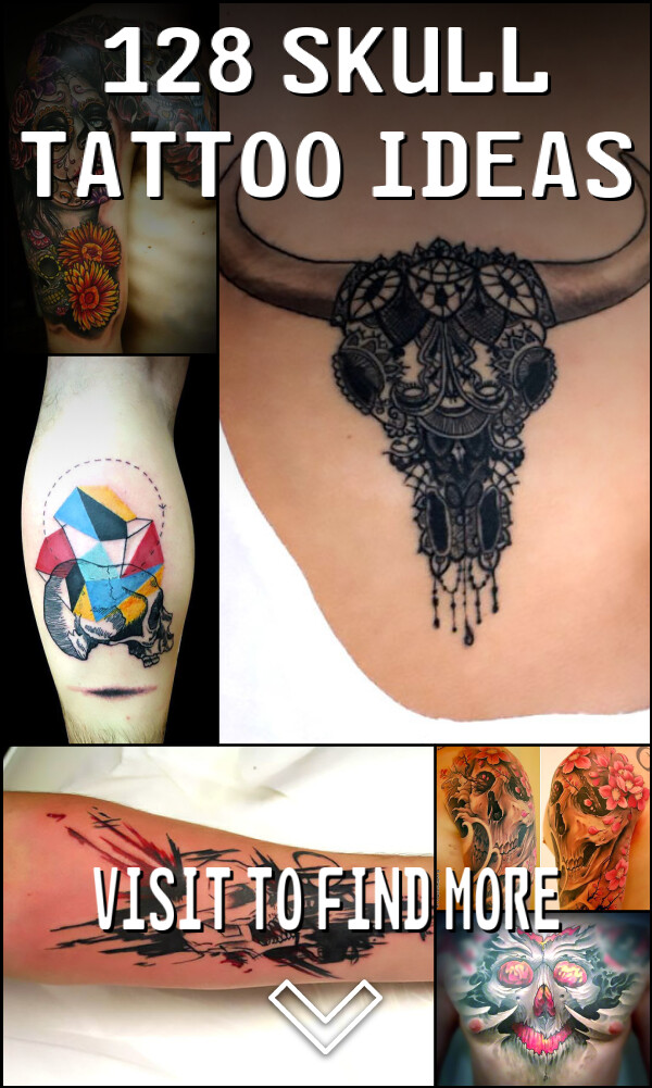 128 Skull Tattoo Ideas