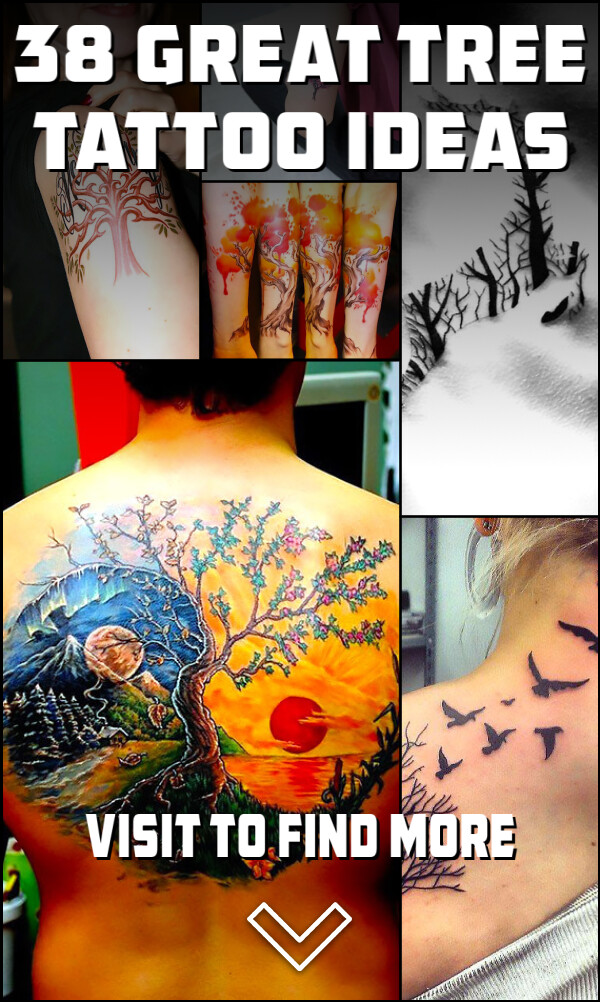 38 Great Tree Tattoo Ideas