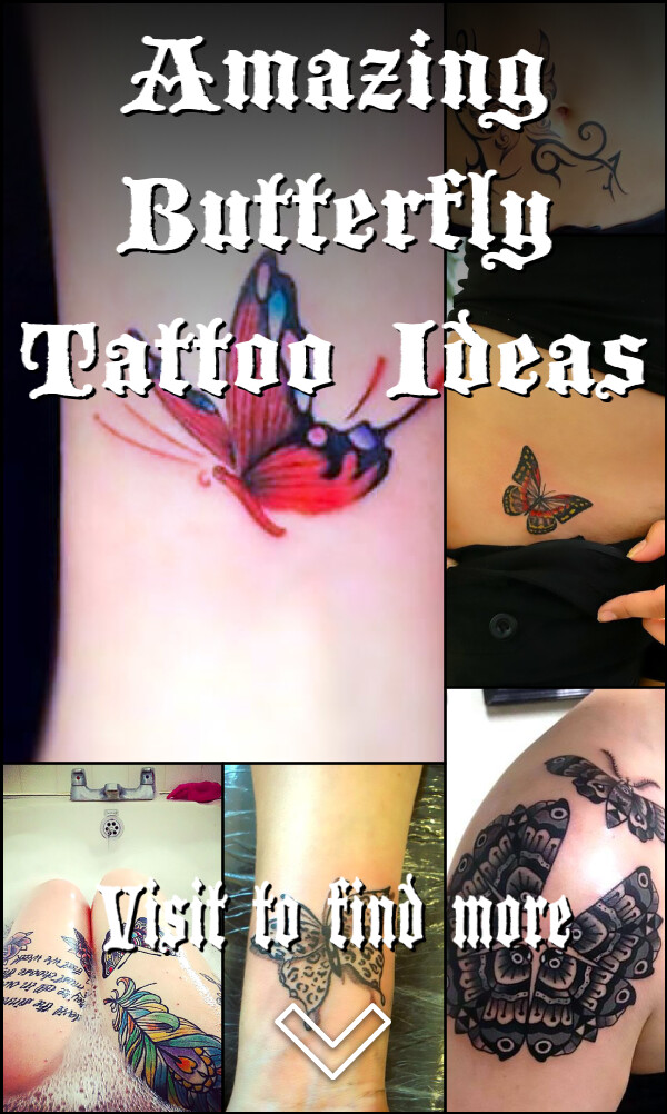 Amazing Butterfly Tattoo Ideas