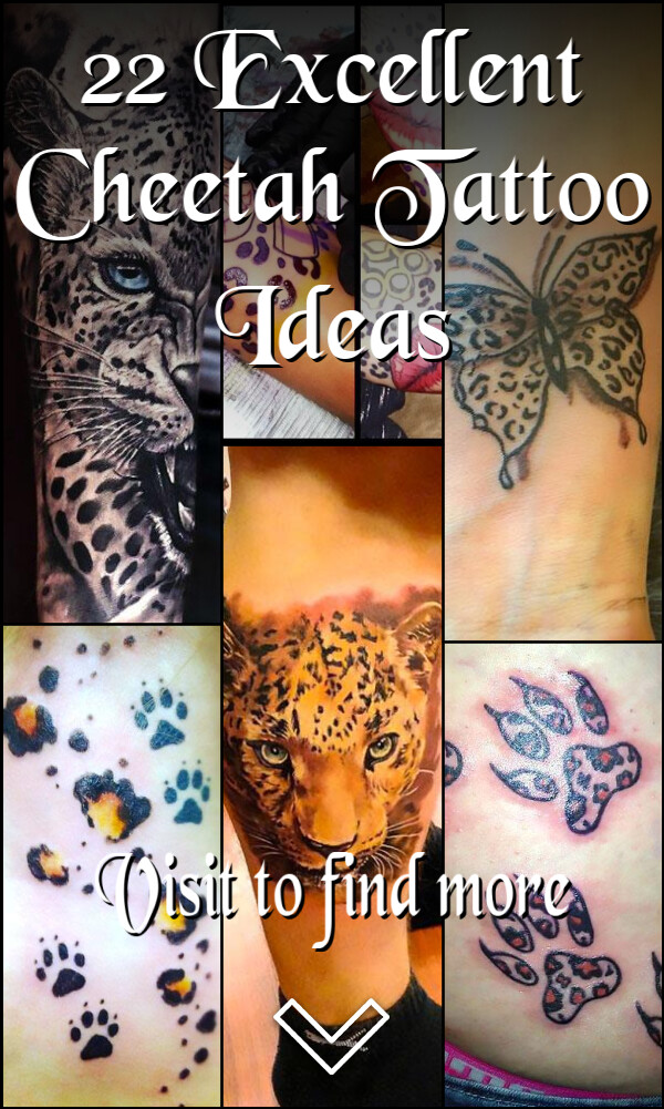 22 Excellent Cheetah Tattoo Ideas