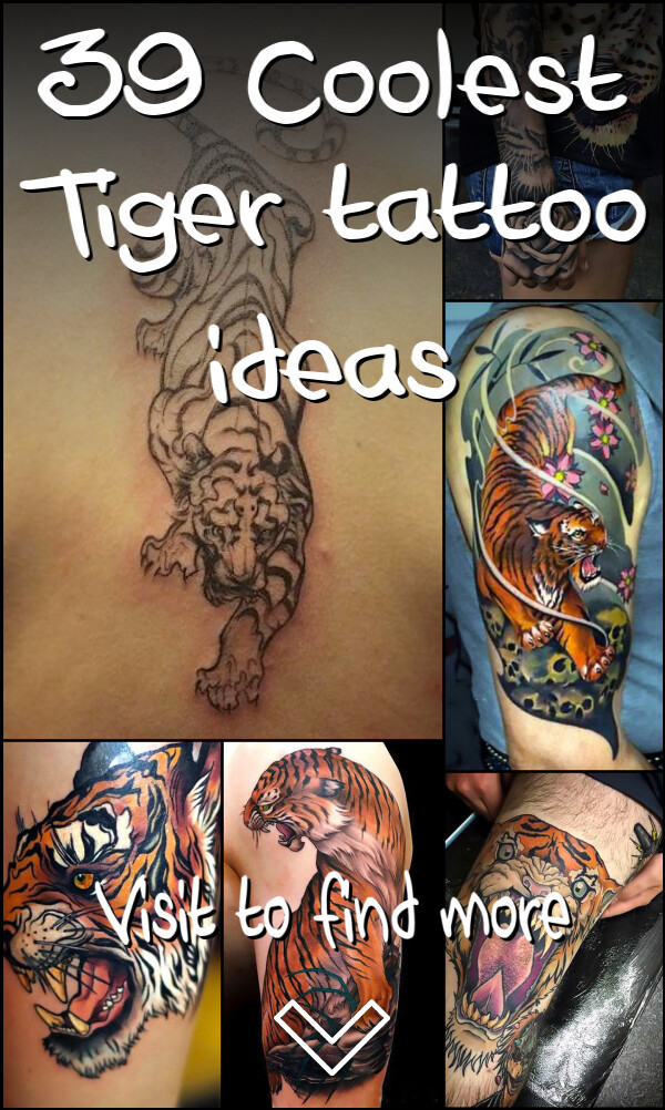 39 Coolest Tiger tattoo ideas