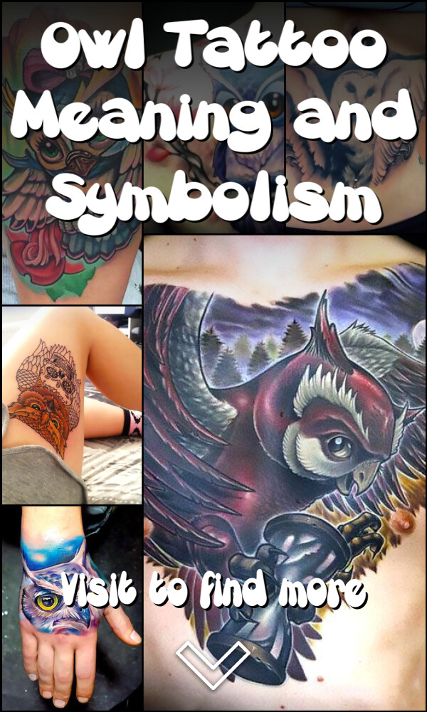 Owl Tattoo Meaning and Symbolism