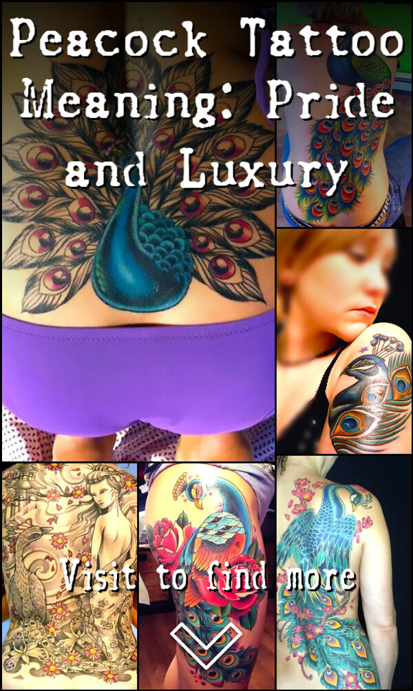 Peacock Tattoo Meaning: Pride and Luxury