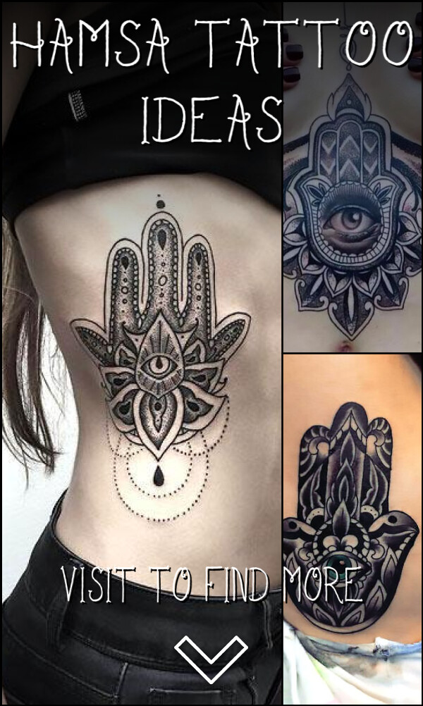 4 Hamsa Tattoo Ideas