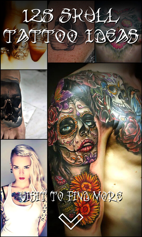 128 Skull Tattoo Ideas