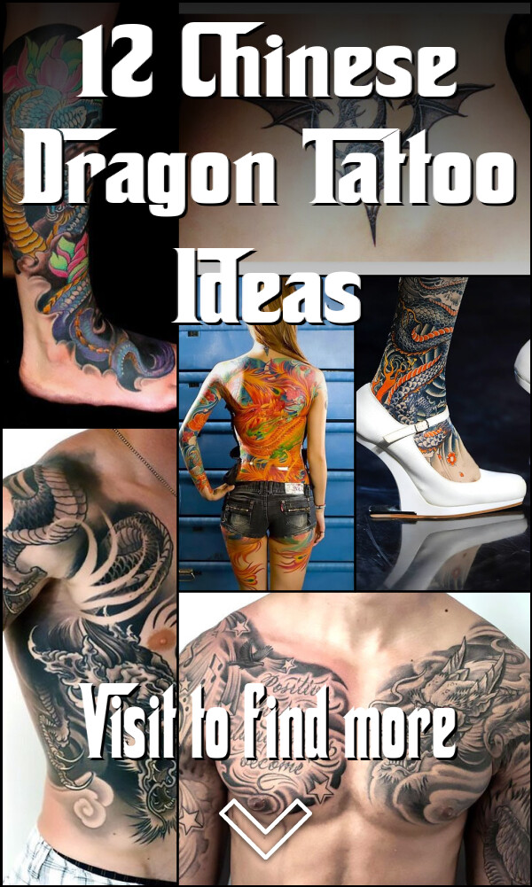 12 Chinese Dragon Tattoo Ideas