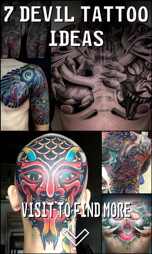 7 Devil Tattoo Ideas