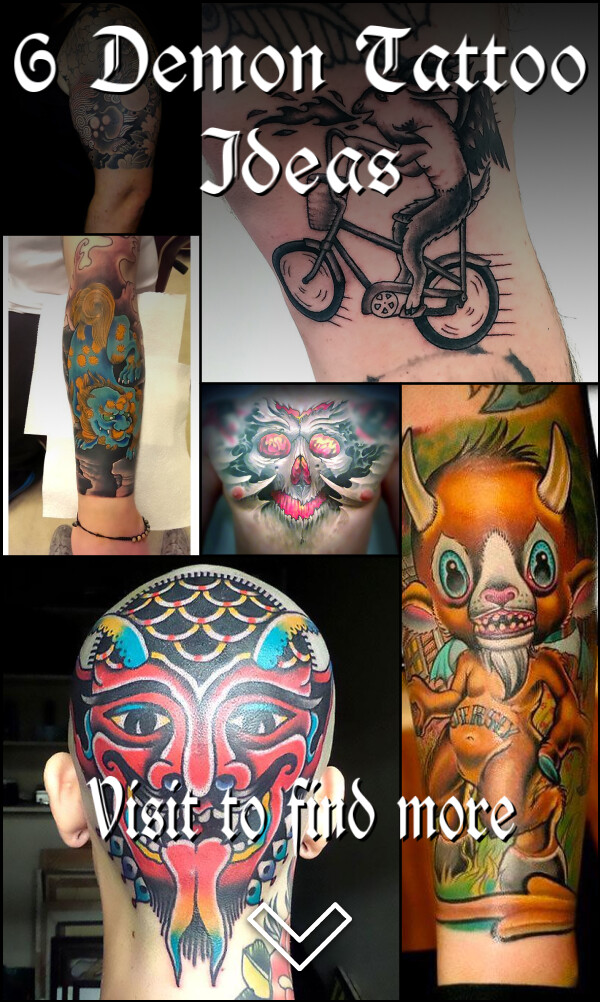 6 Demon Tattoo Ideas