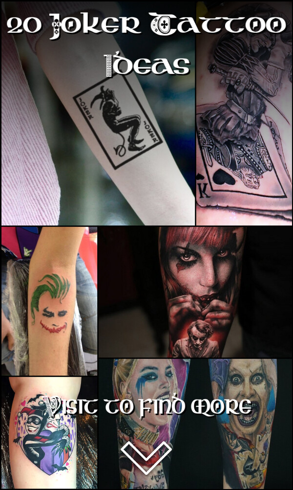 20 Joker Tattoo Ideas