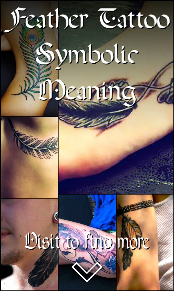 Feather Tattoo Symbolic Meaning