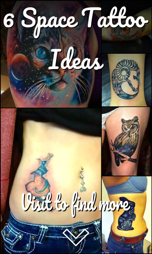 6 Space Tattoo Ideas