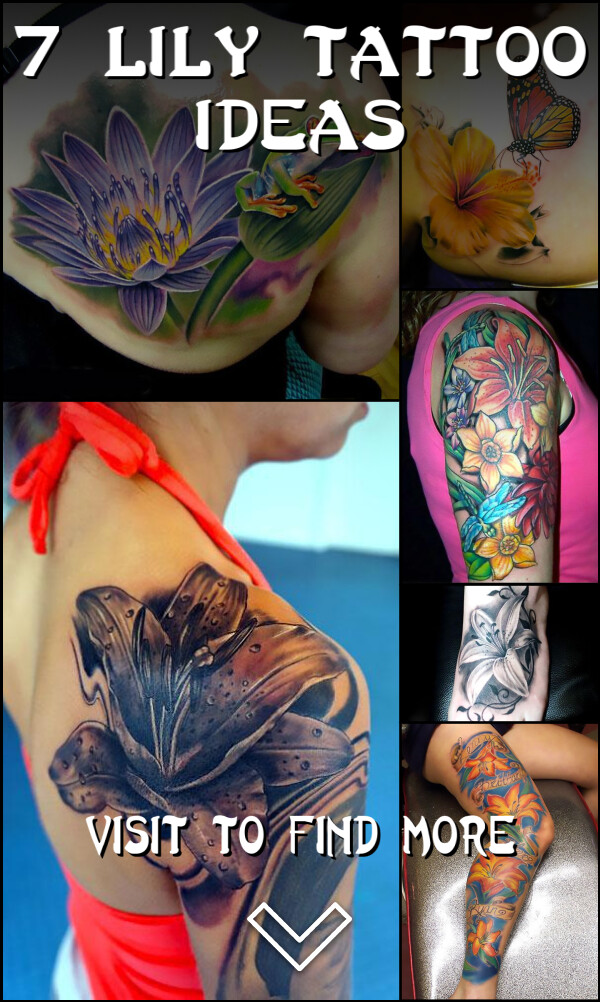 7 Lily Tattoo Ideas