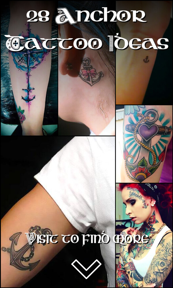 28 Anchor Tattoo Ideas