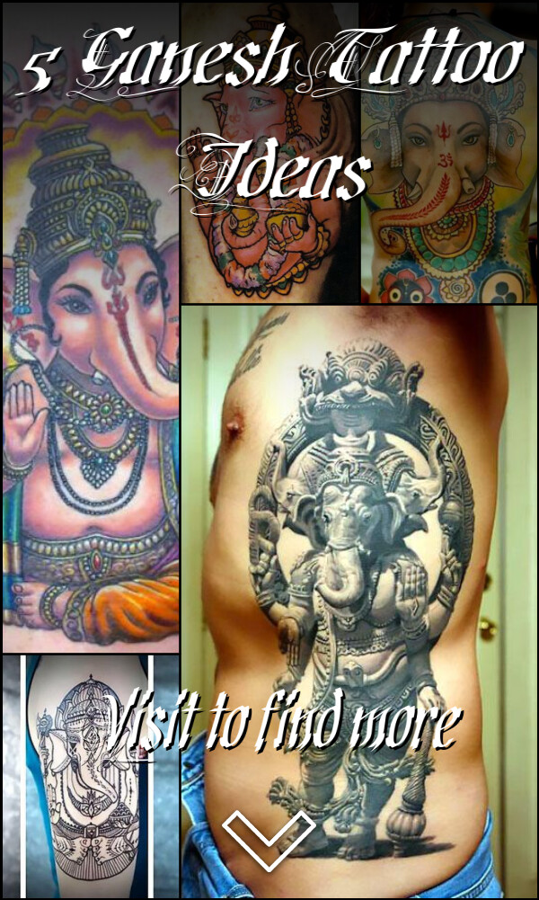 5 Ganesh Tattoo Ideas