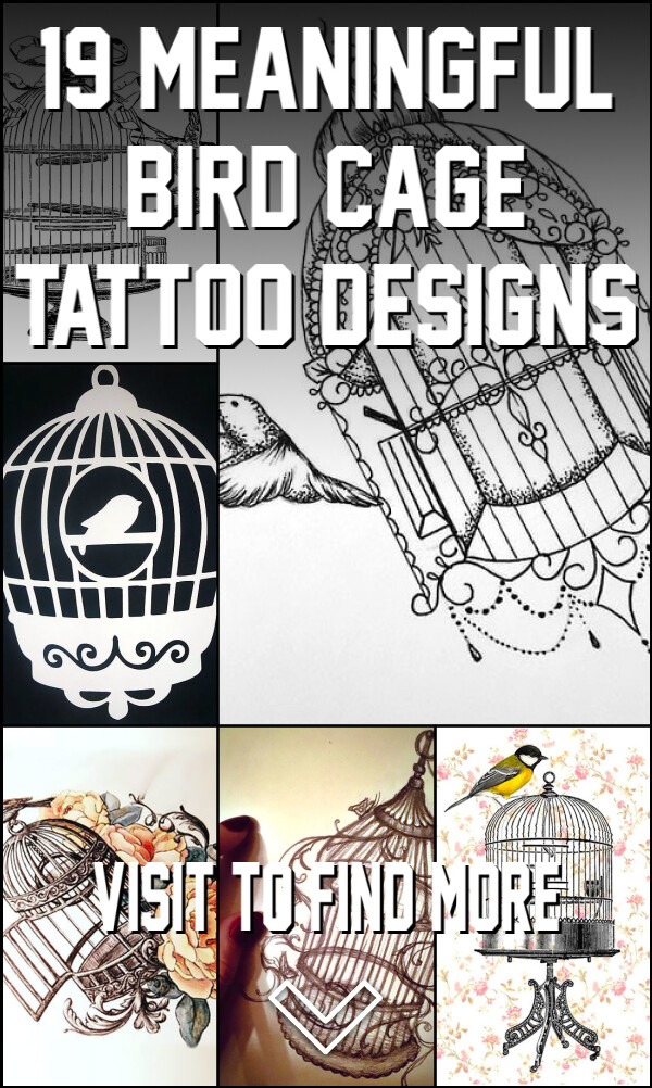 19 Meaningful Bird Cage Tattoo Designs