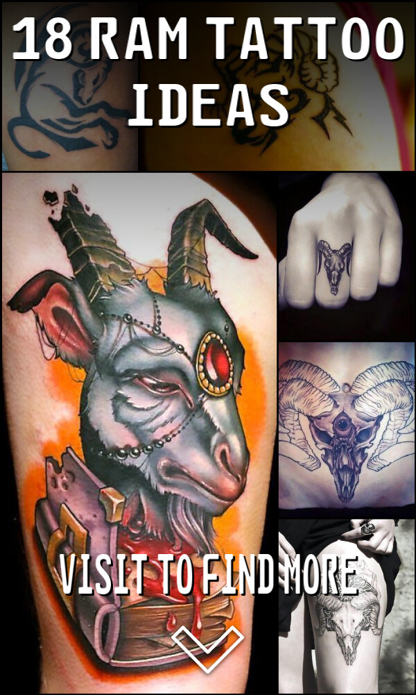 18 Ram Tattoo Ideas