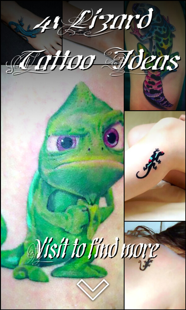 41 Lizard Tattoo Ideas