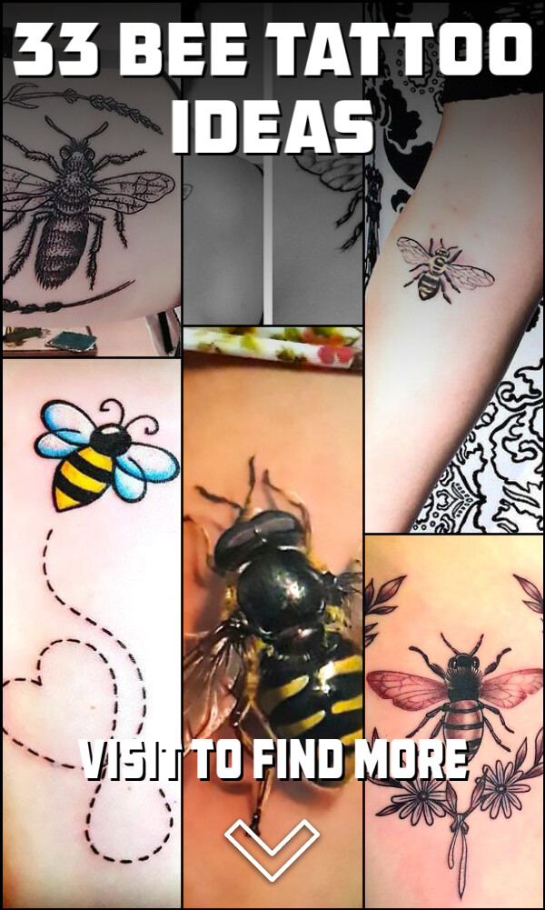 33 Bee Tattoo Ideas