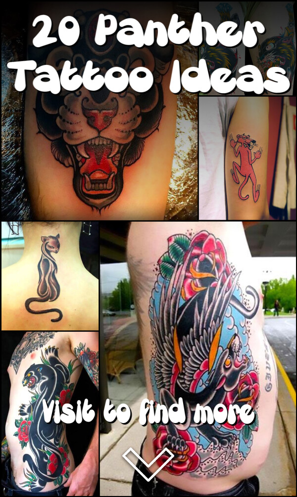 20 Panther Tattoo Ideas