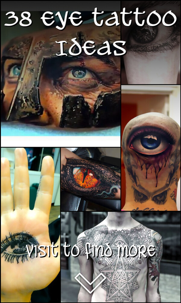 38 Eye Tattoo Ideas