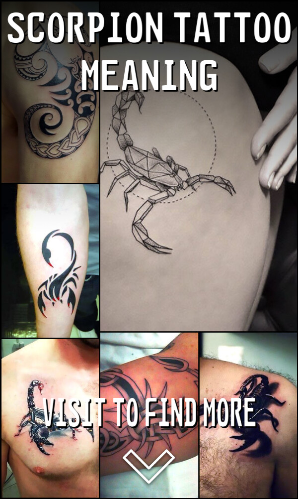 Scorpion Tattoo Meaning