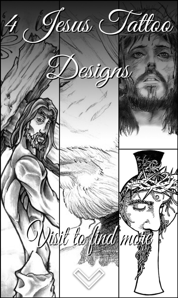 4 Jesus Tattoo Designs