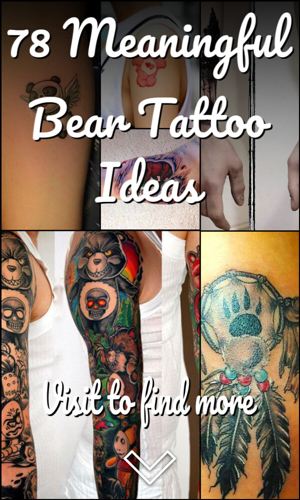 78 Meaningful Bear Tattoo Ideas